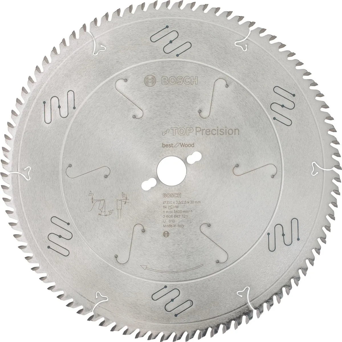 Bosch Professional Cirkelzaagblad Top Precision 350mm