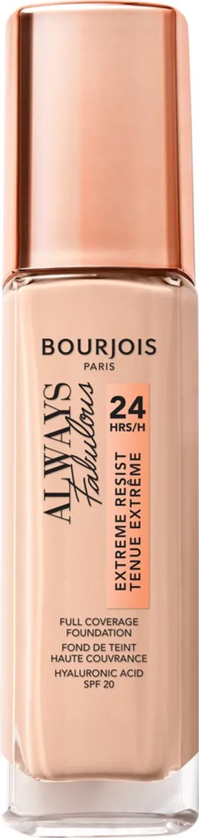 Bourjois Always Fabulous Foundation 105 Natural Ivory 30ml