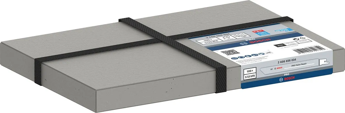 Bosch S 722 VFR Zaagblad - 100 Stuks - Hout