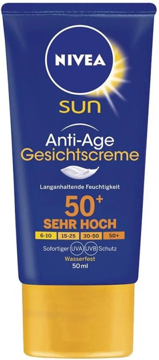 NIVEA Sun Anti-Age SPF 50 Gezichtscrème 50ml