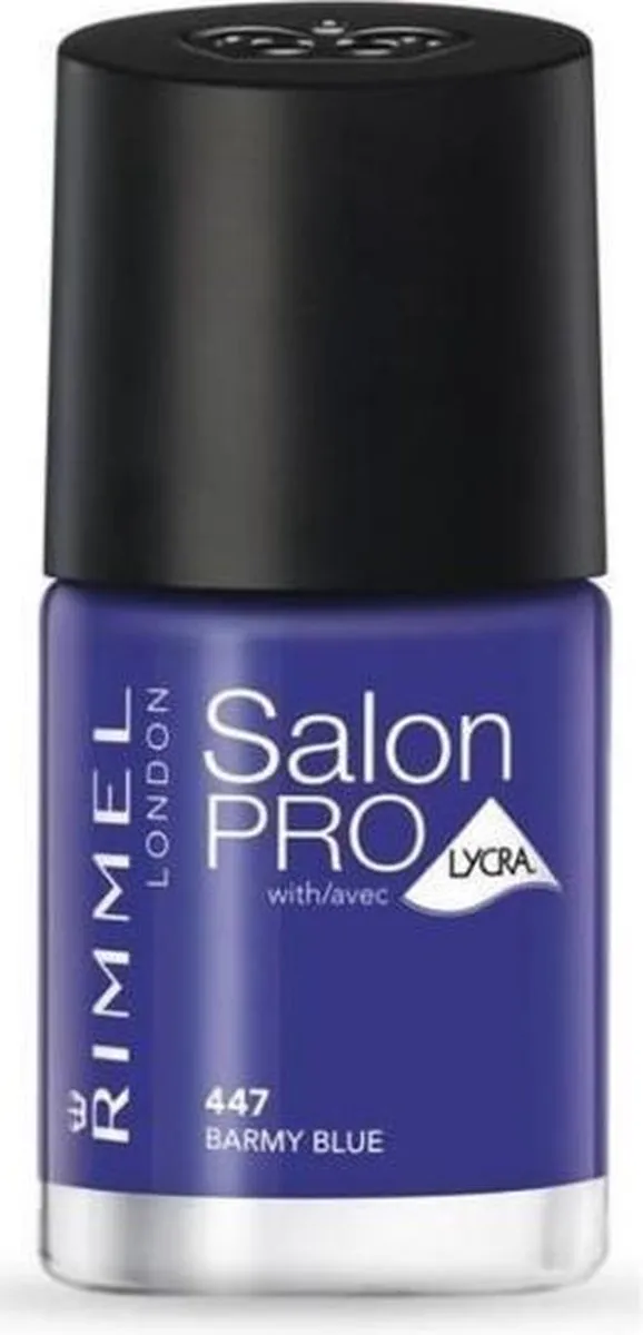 Rimmel London Salon Pro Nagellak 447 Barmy Blue - 12ml
