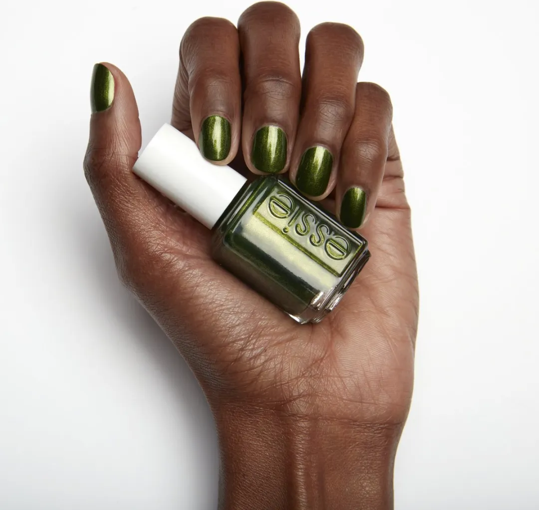 essie Original 664 Sweater Weather Nagellak - 13,5 ml - Glanzend Groen