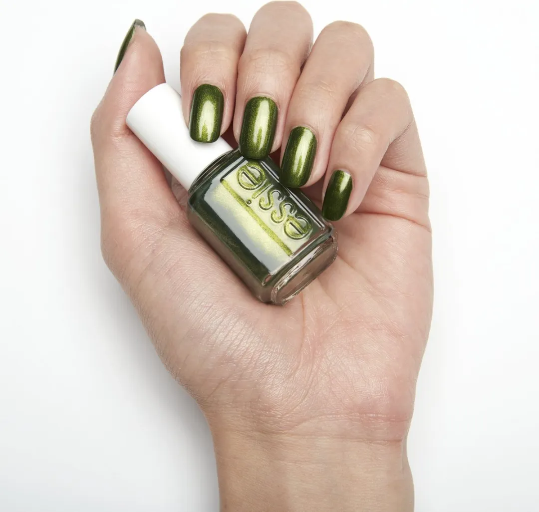 essie Original 664 Sweater Weather Nagellak - 13,5 ml - Glanzend Groen