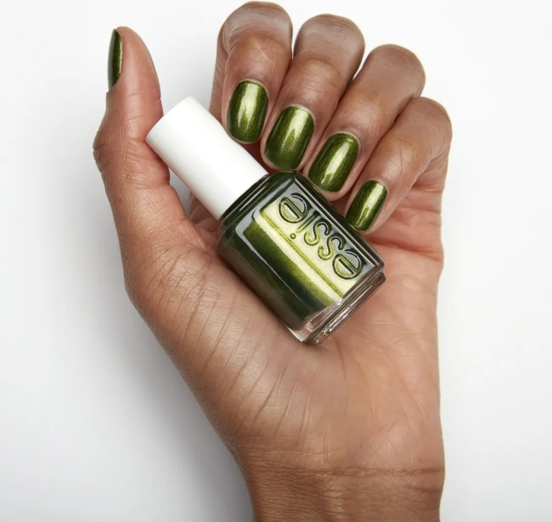 essie Original 664 Sweater Weather Nagellak - 13,5 ml - Glanzend Groen