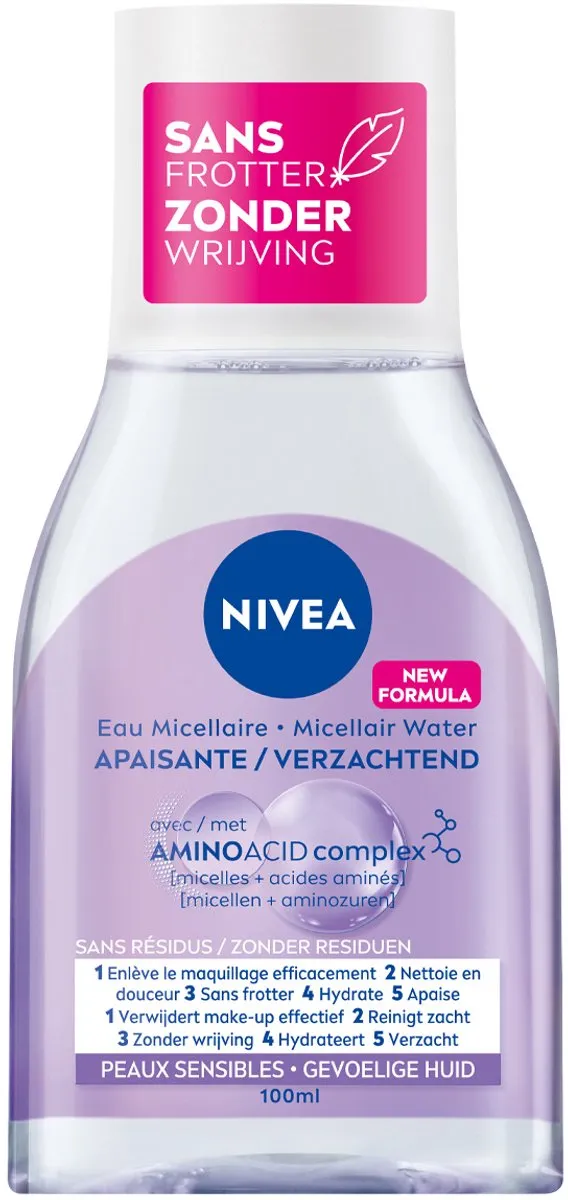 NIVEA Essentials Soothing Micellair Water 6x100ml
