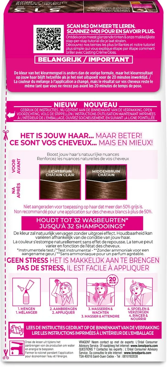 L'Oréal Paris Casting Crème Gloss 513 Iced Truffle
