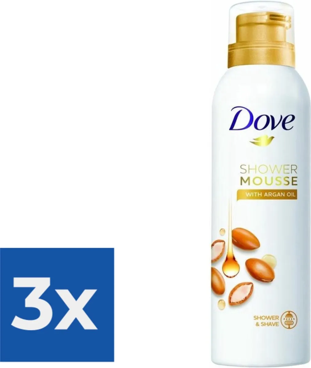 Dove Argan Oil Doucheschuim 200ml