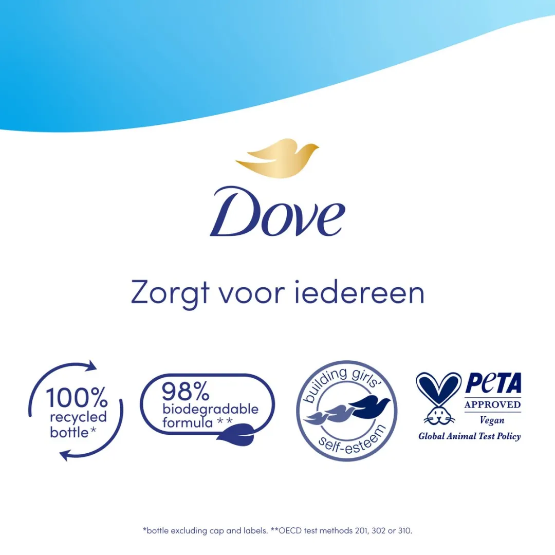 Dove Advanced Care Gentle Scrub Douchegel - 6x225ml