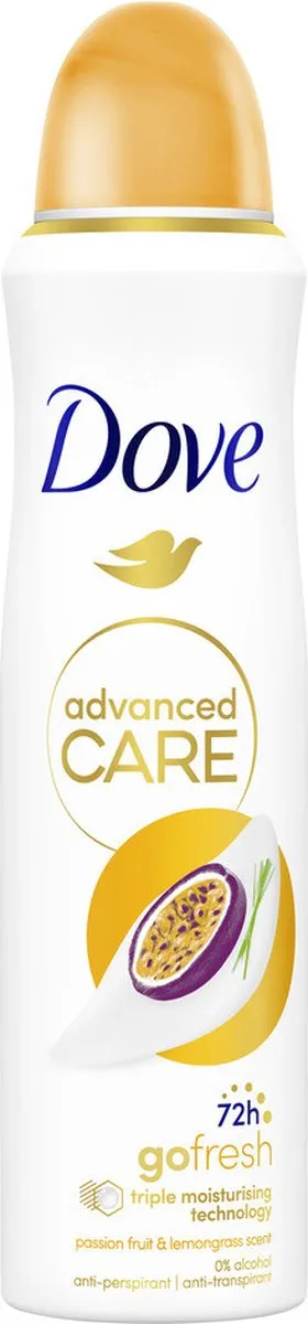 Dove Deodorant Spray Passion Fruit & Lemongrass 150ml
