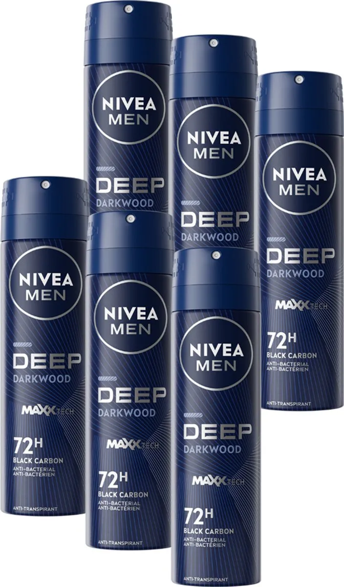 NIVEA MEN Deep Deodorant Spray Dark Wood