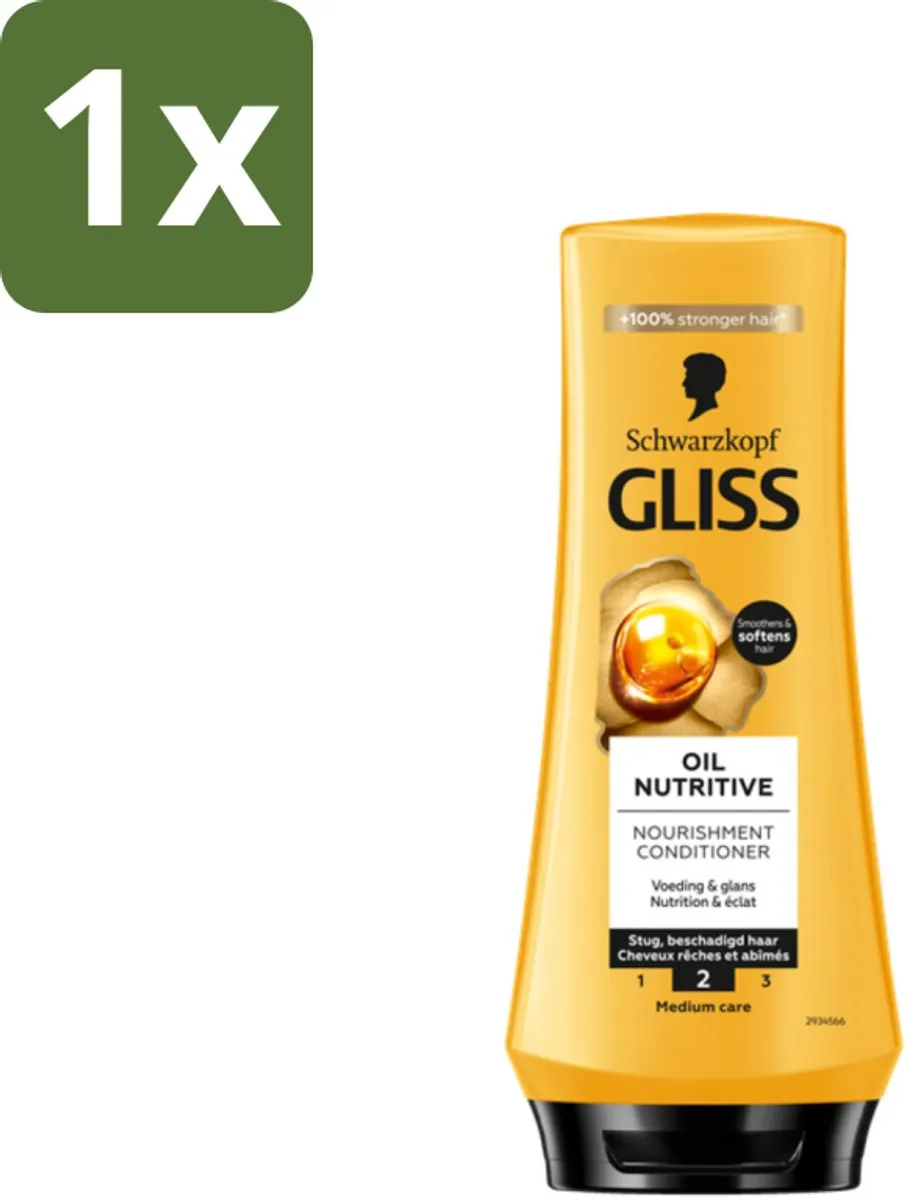 Schwarzkopf Gliss Kur Conditioner Oil Nutritive 200ml