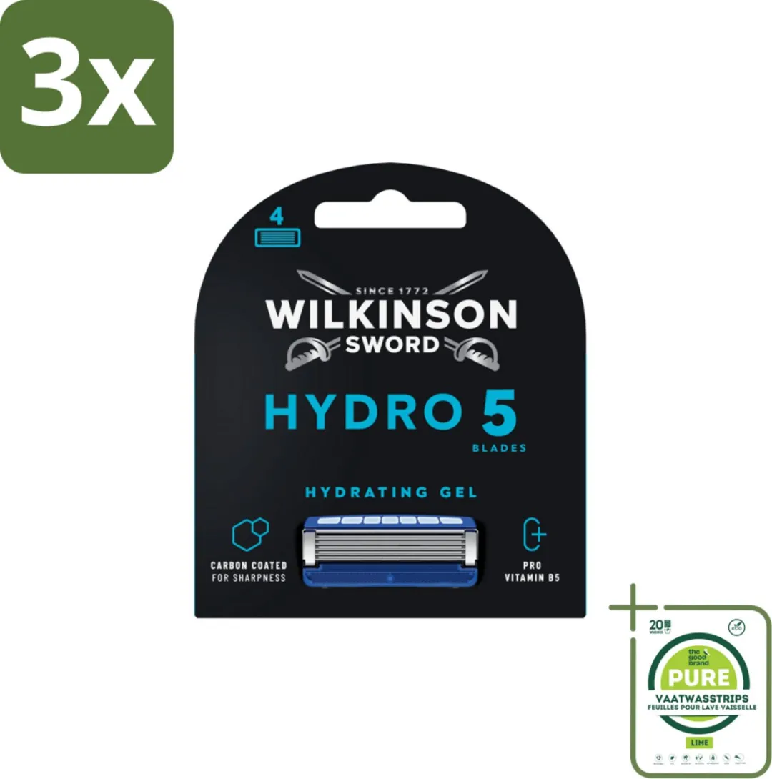 Wilkinson Sword Hydro 5 Navulmesjes 20 Stuks