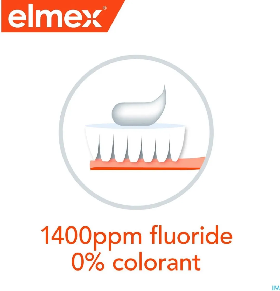 Elmex Junior Tandpasta 75ml - 2 Stuks