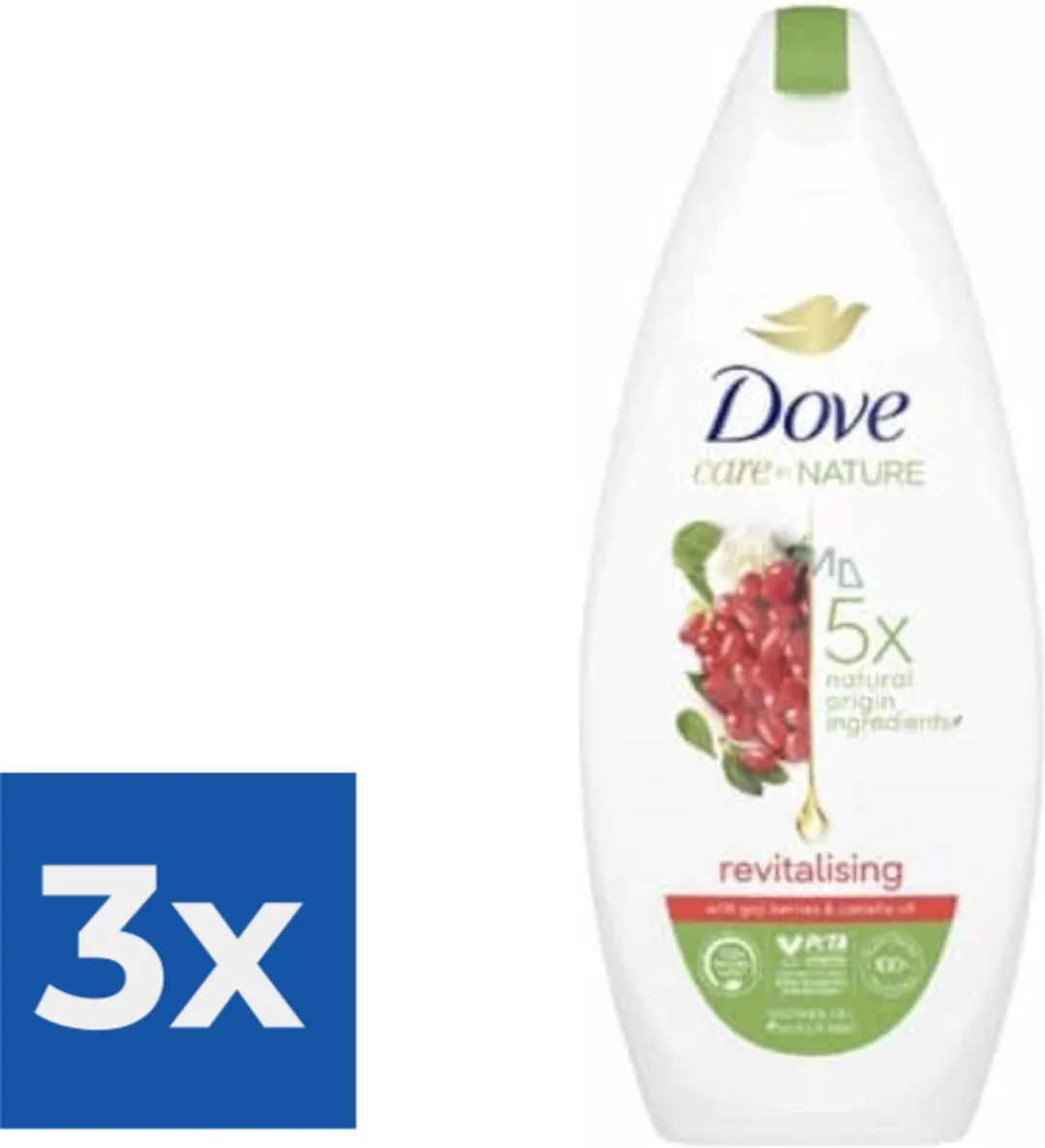 Dove Revitalising Douchegel - 3 x 225ml
