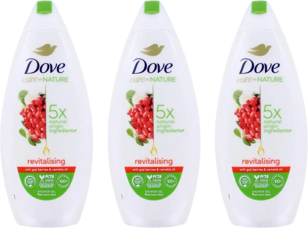 Dove Revitalising Douchegel - 3 x 225ml