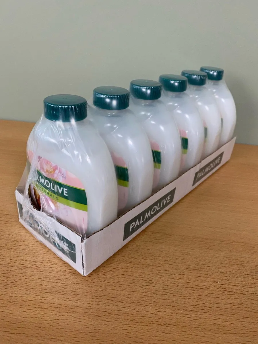 Palmolive Handzeep Naturals Navulling Amandel Melk - 6x300ml