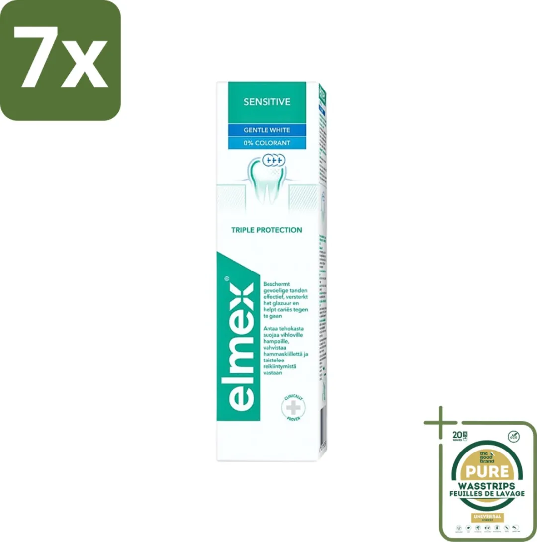 Elmex Sensitive Whitening Tandpasta 75ml - 20 Stuks