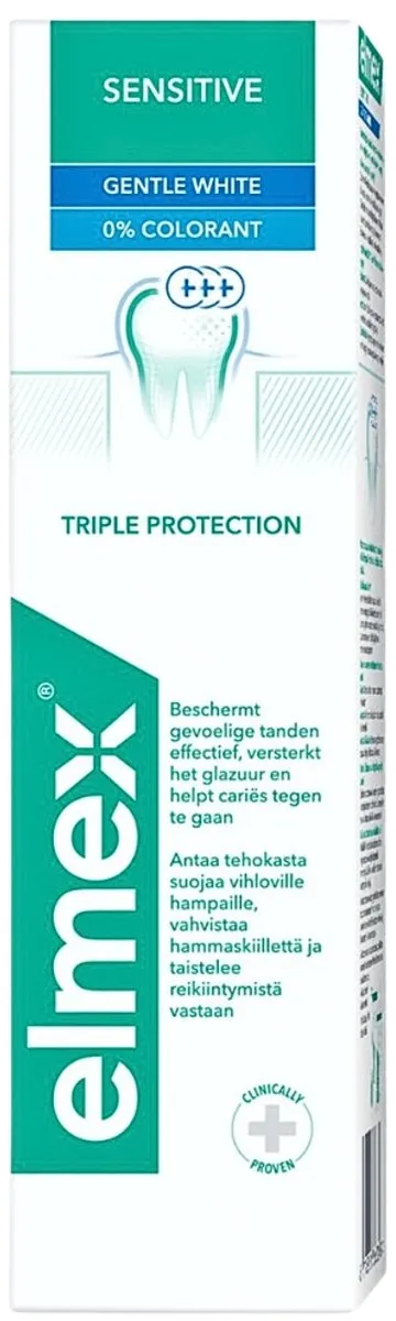 Elmex Sensitive Whitening Tandpasta 75ml - 20 Stuks