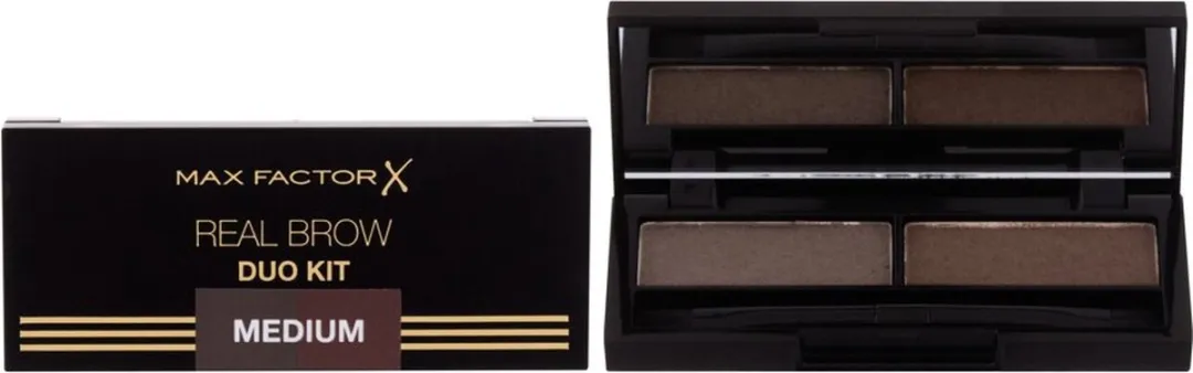 Max Factor Real Brow Duo Kit 002 - Licht Bruin