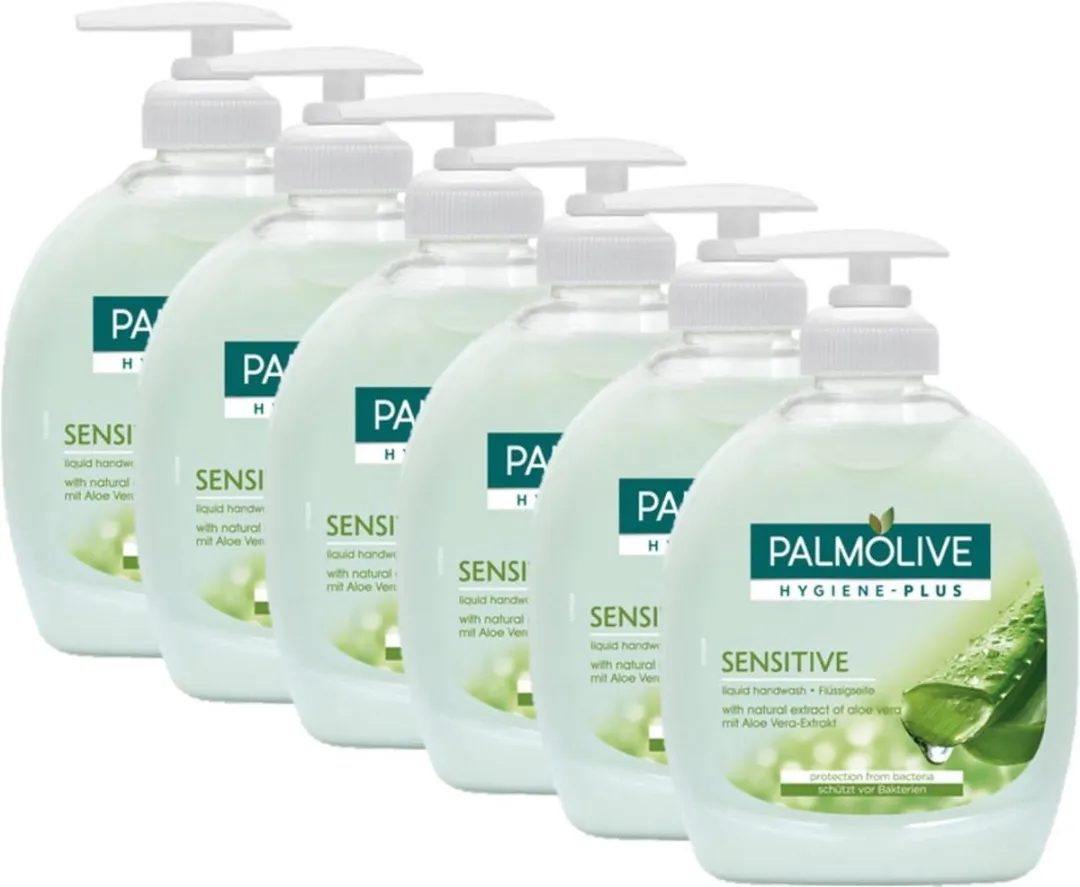 Palmolive Sensitive Zeepdispenser 300ml - 6 Stuks