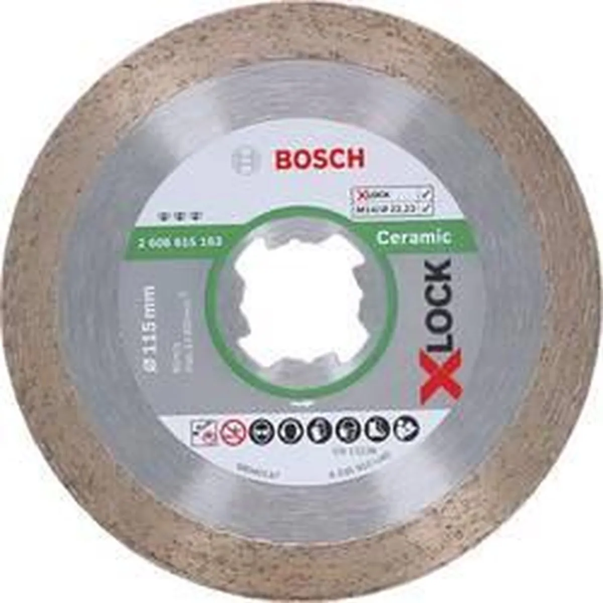 Bosch X-Lock Diamantschijf 115mm - Best for Ceramic