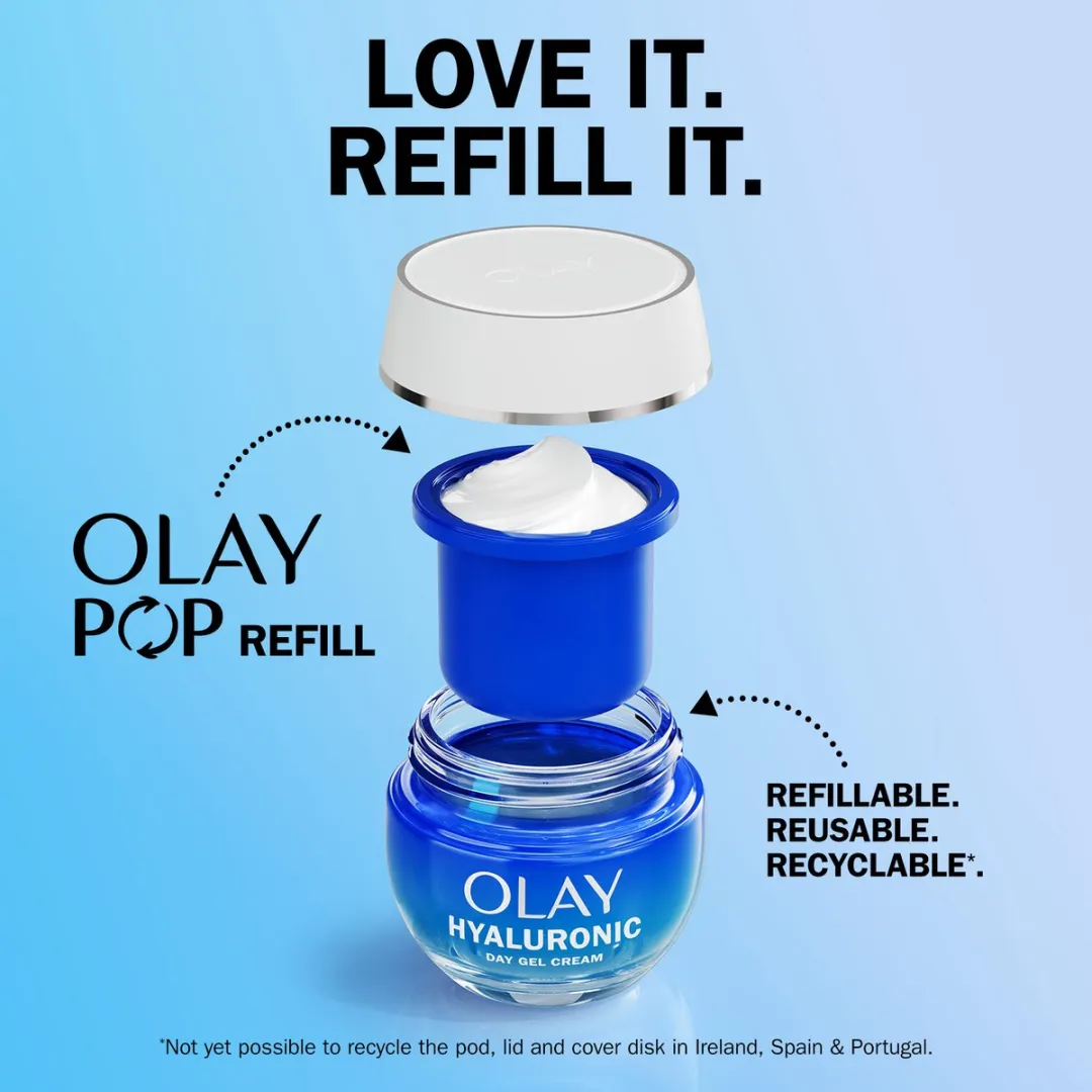 Olay Hyaluronic Dagcrème 50ml - Parfumvrij
