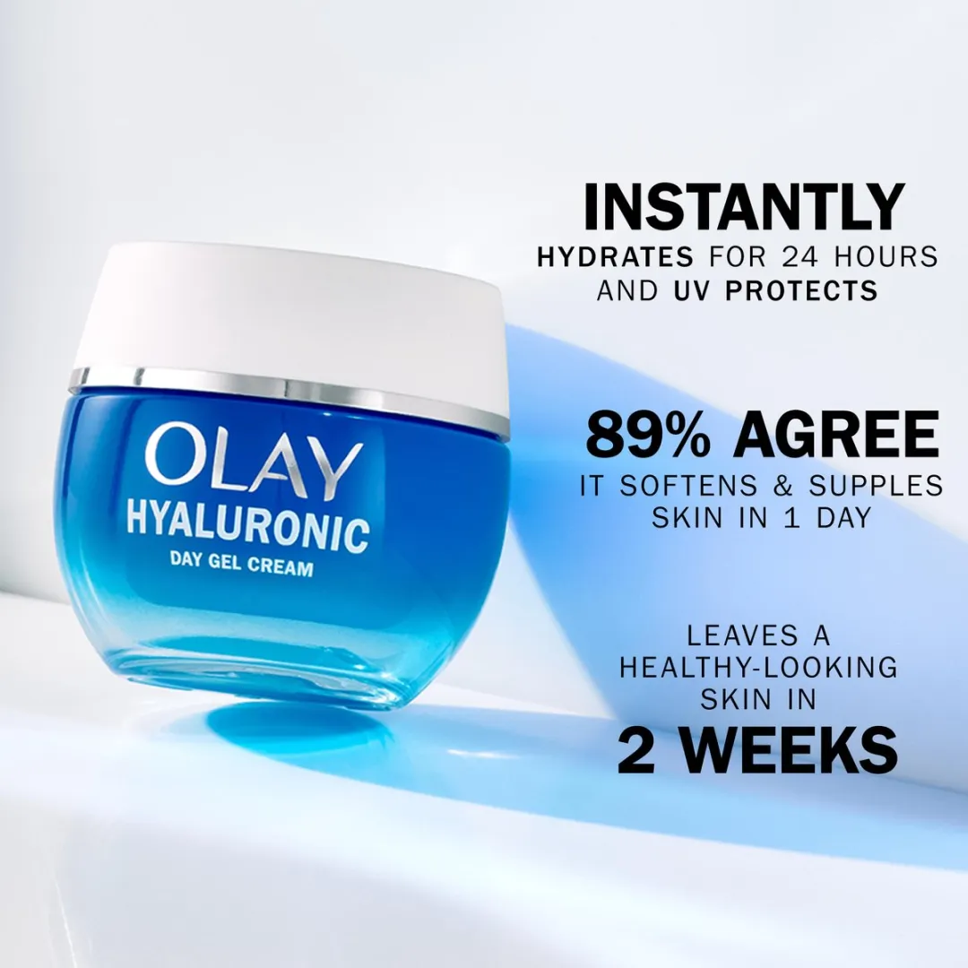 Olay Hyaluronic Dagcrème 50ml - Parfumvrij