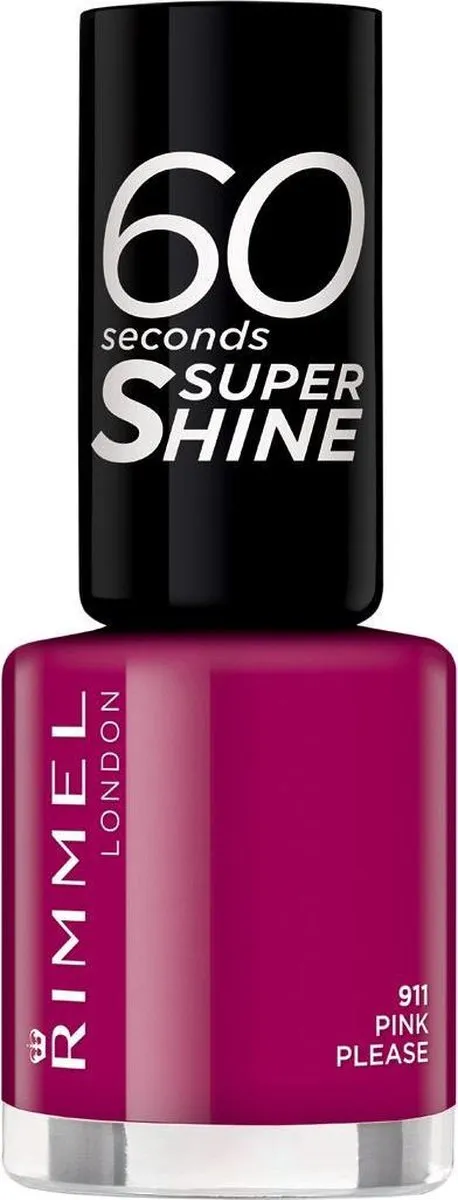 Rimmel London 60 Seconds Nagellak 911 Pink Please - 10cl