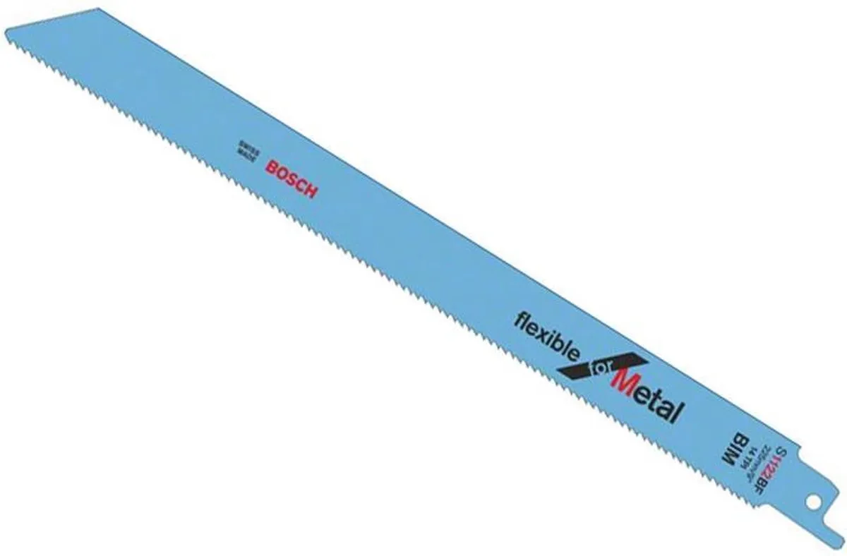Bosch Reciprozaagblad S1122BF 5 Stuks - Metaal
