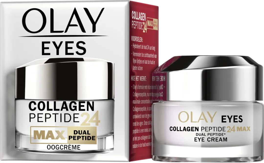 Olay Collageenpeptide 24 Max Oogcrème 15ml - Parfumvrij