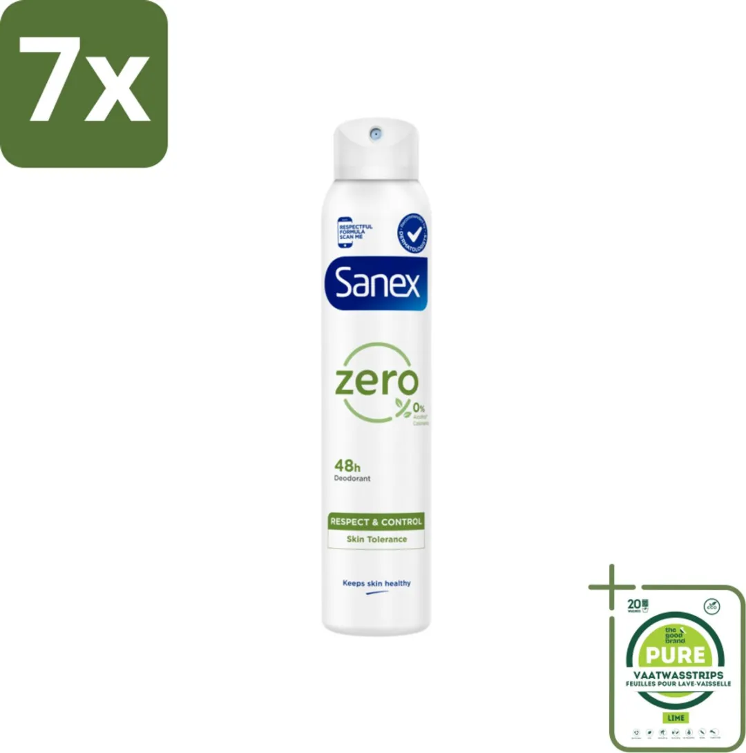 Sanex Deodorant Spray Zero% 1400ml