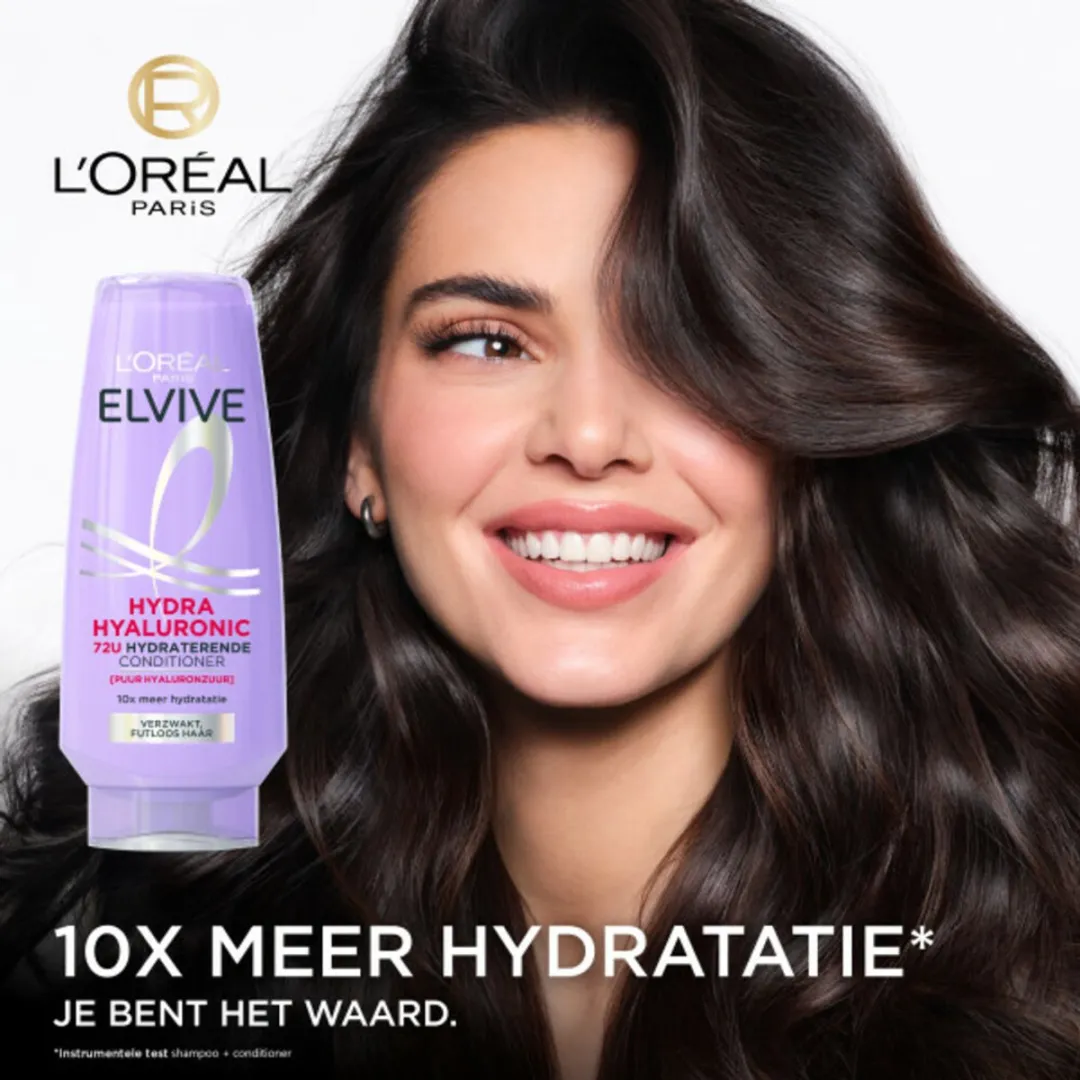 L'Oréal Paris Elvive Hydra Hyaluronic Conditioner 200ml - 3 Stuks