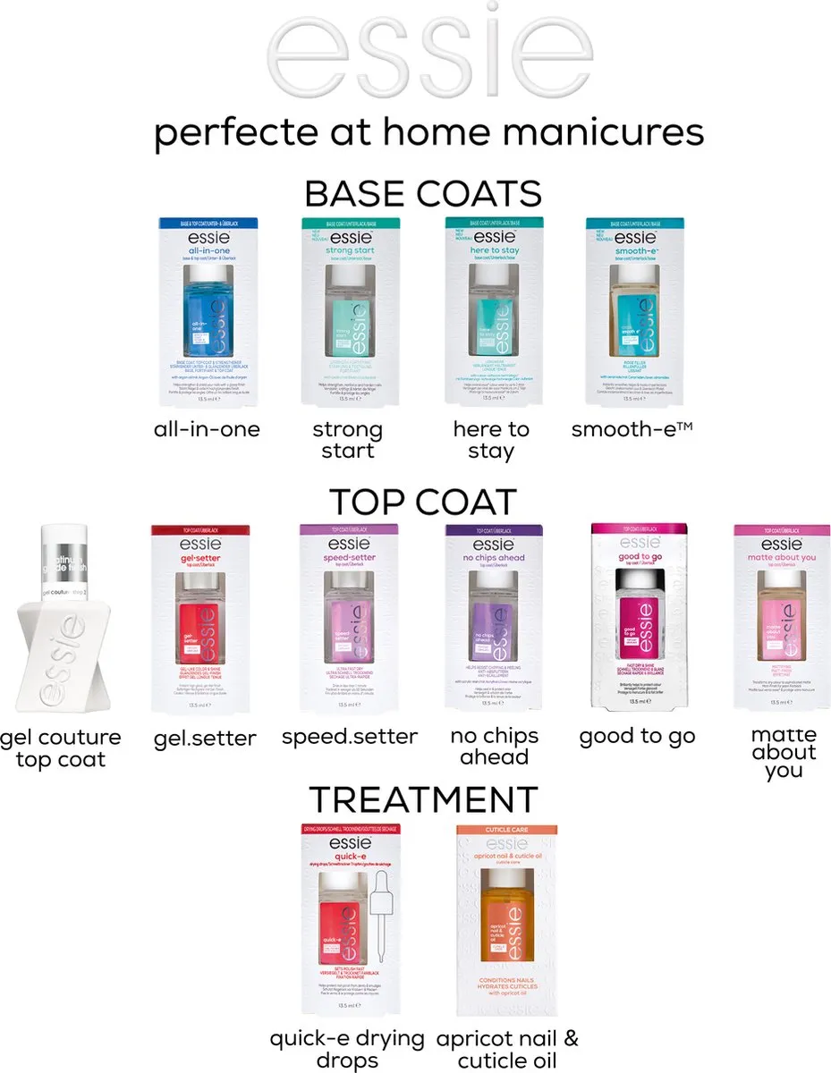 essie Strong Start Base Coat Nagelversterker 13,5ml