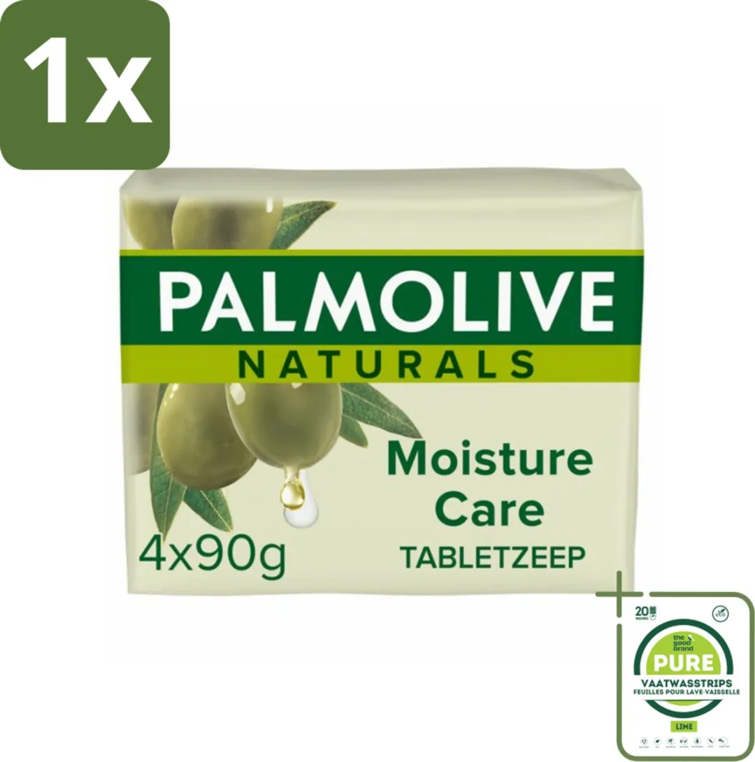 Palmolive Tabletzeep Naturals Olijf & Melk 360g