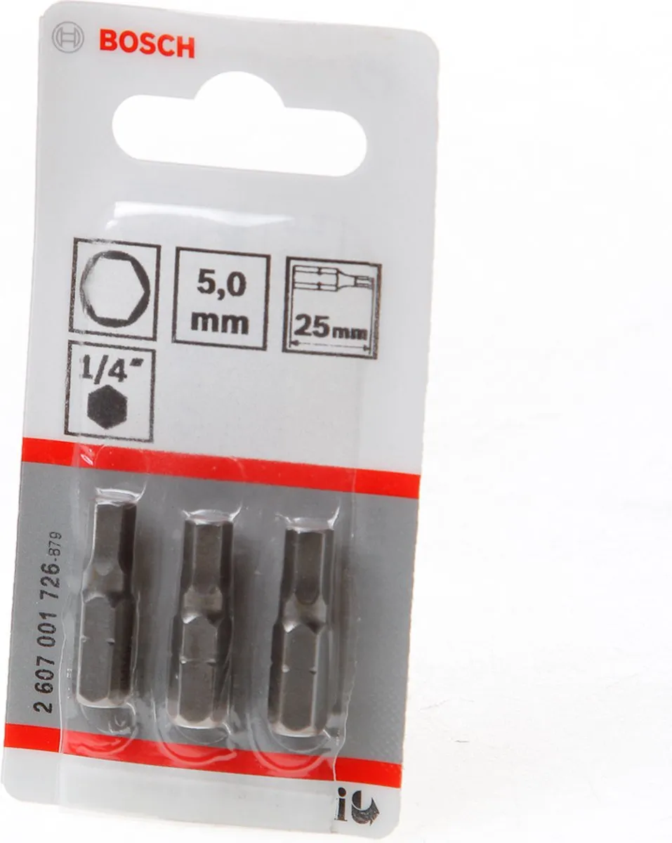Bosch BIT 1/4XH-TORS/IS 5.0 - 3 Stuks - afbeelding 6 van 6