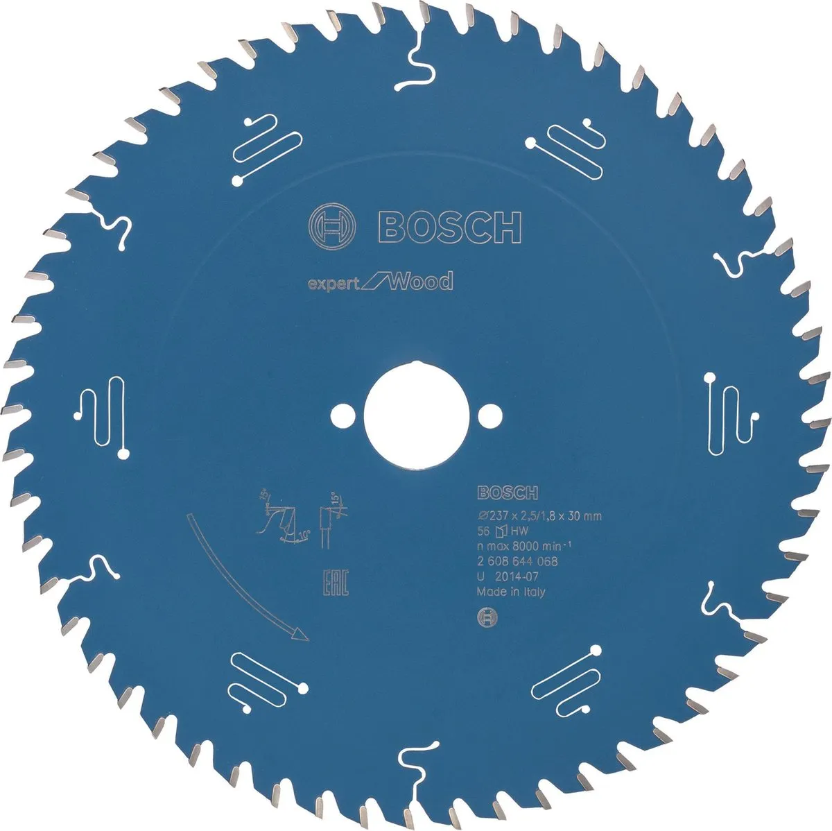 Bosch Cirkelzaagblad Expert ConstructWood 237mm