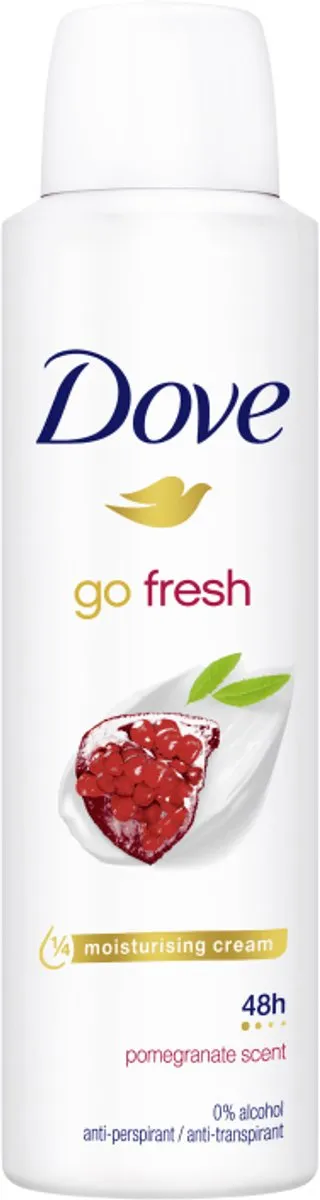 Dove Deo Spray Go Fresh Granaatappel 450ml - 3 Stuks