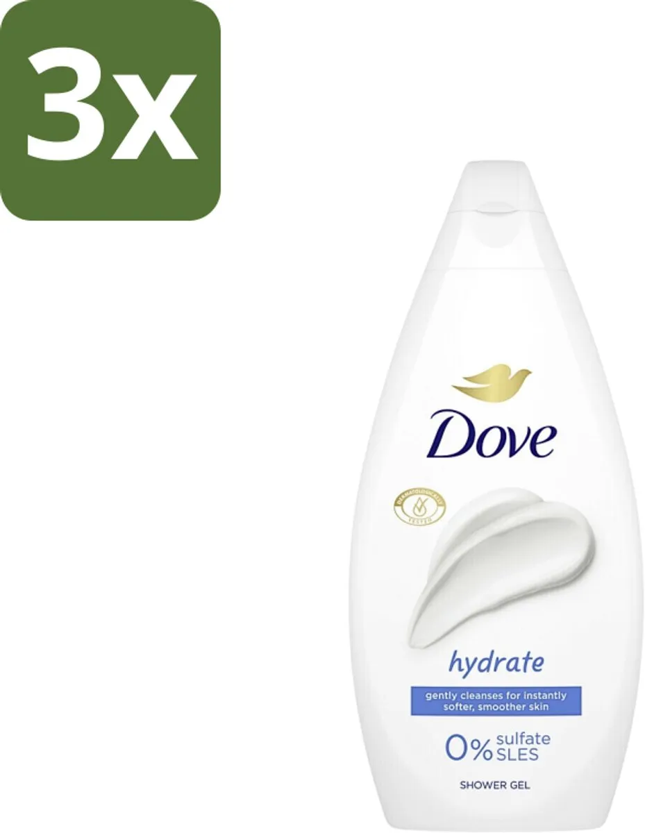Dove Hydrate Douchegel Sulfaatvrij 750ml