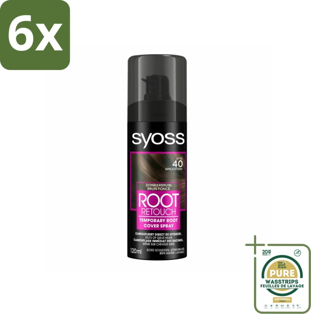SYOSS Uitgroeispray Donkerbruin