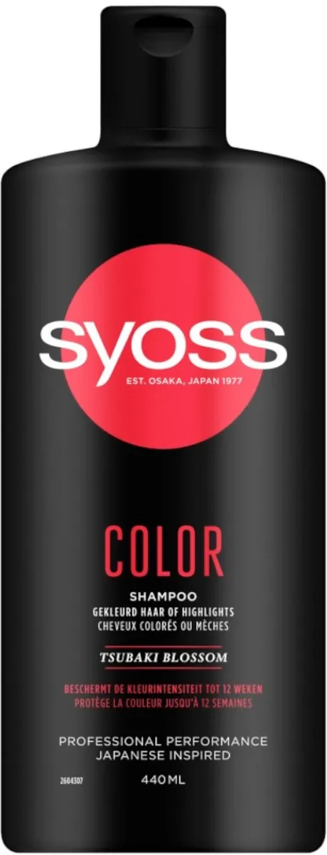 SYOSS Color Shampoo 440ml - Gekleurd haar