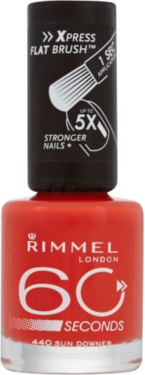Rimmel London 60 Seconds Nagellak 440 Orange Fizz - 8ml