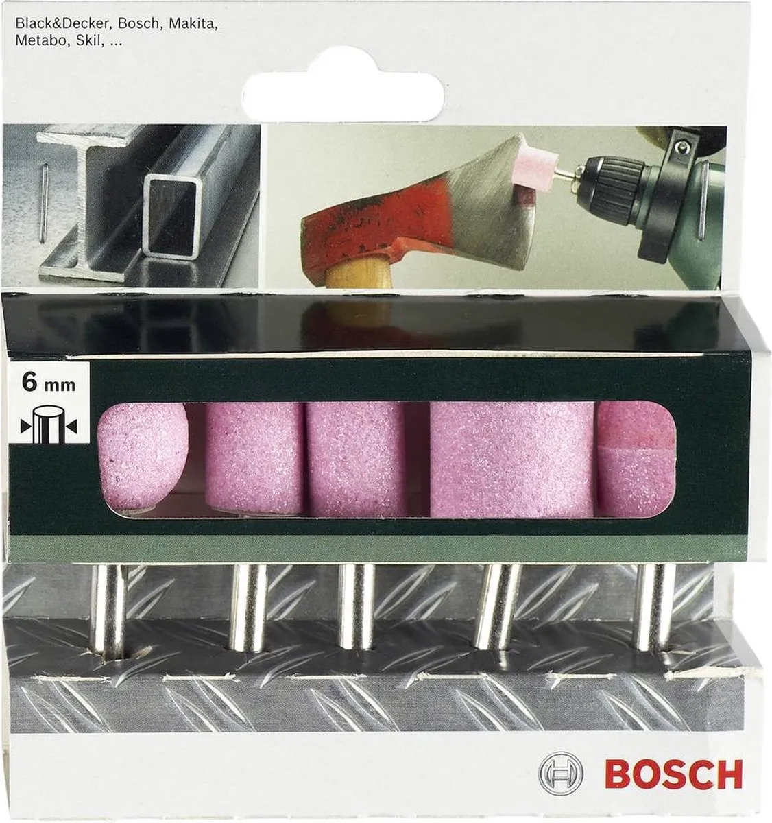 Bosch Set Slijpstiften 2609256549 - 5 Stuks