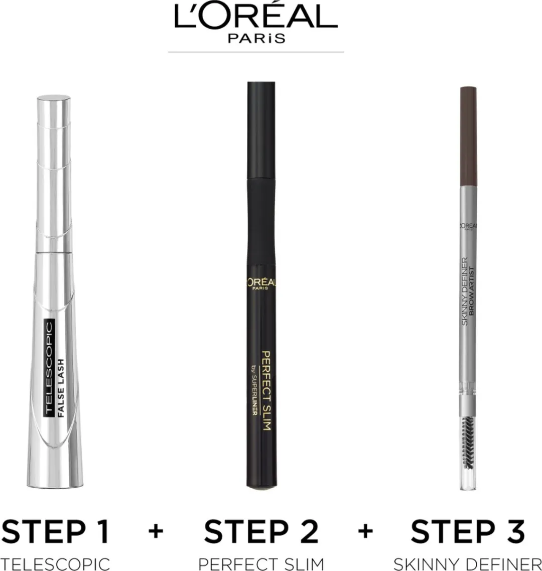 L'Oréal Paris False Lash Telescopic Mascara 9ml - Zwart