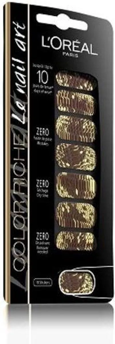 L'Oréal Paris Color Riche Nagelstickers 006 Chic Python
