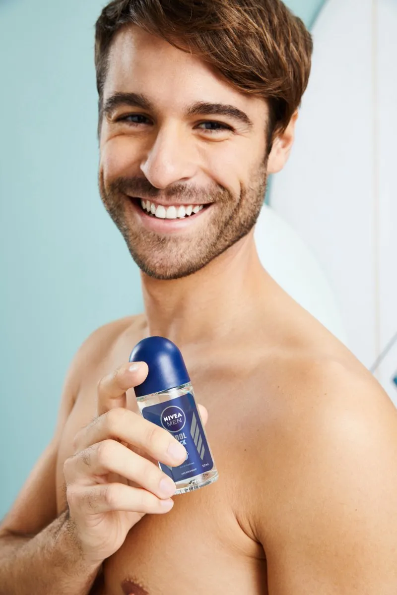NIVEA MEN Cool Kick Anti-Transpirant Deo Roller 300ml - 6 Stuks