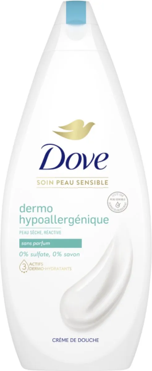 Dove Hypoallergene Douchecrème 750ml