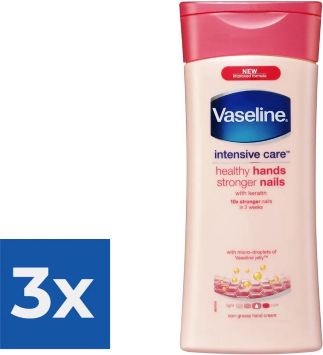 Vaseline Handcreme Gezond & Sterk 600ml