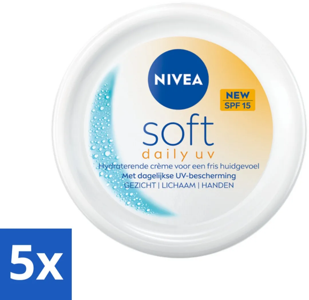 NIVEA Soft Daily UV Bodycrème SPF 15