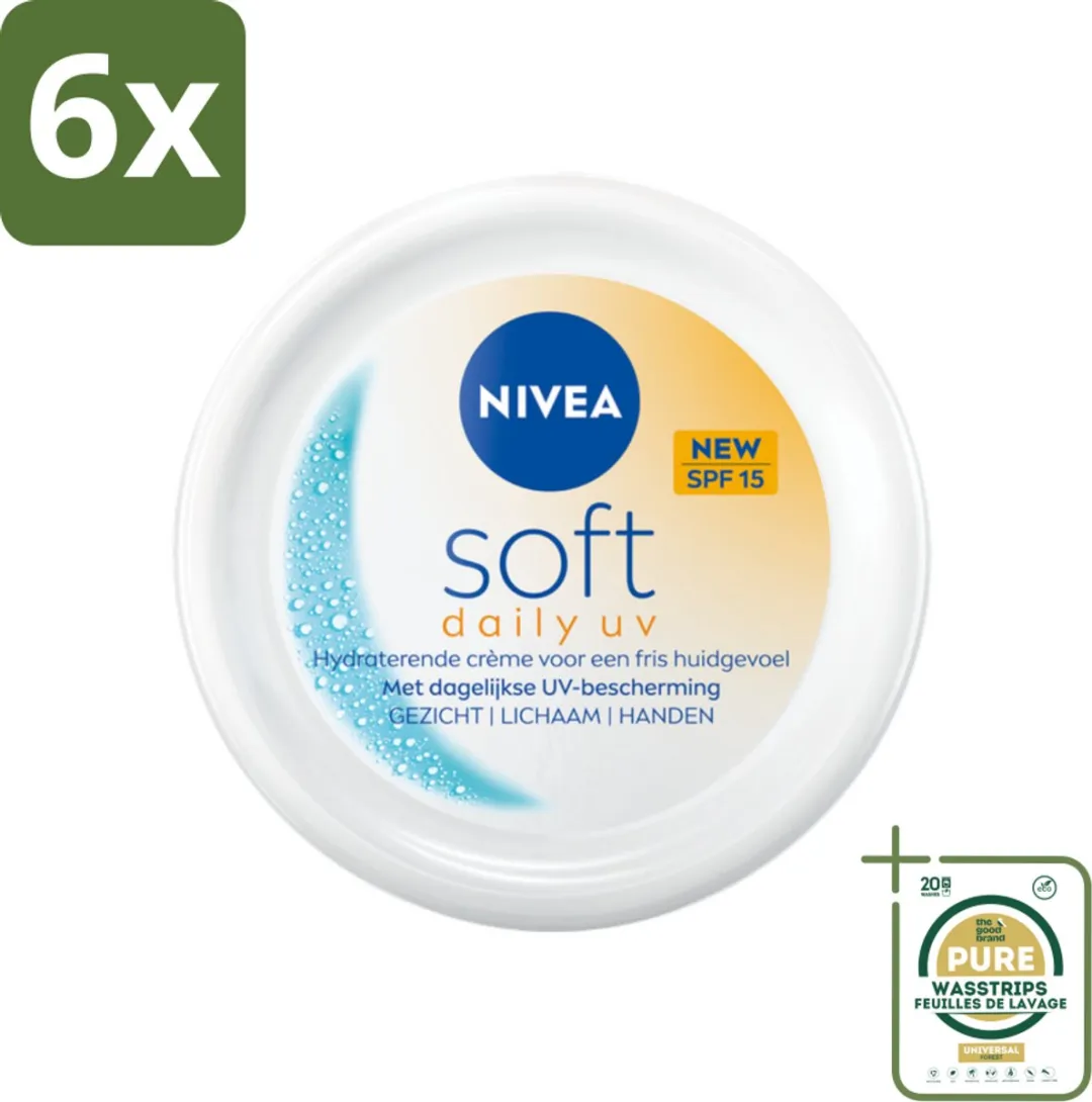 NIVEA Soft Daily UV Bodycrème SPF 15