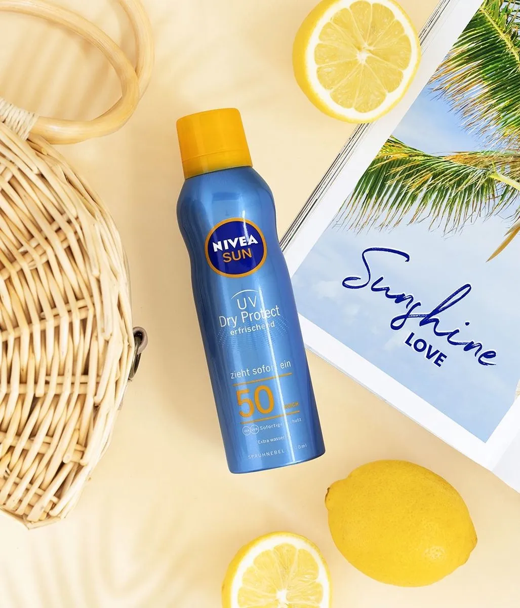 NIVEA SUN Zonnespray UV Dry Protect Sport SPF 50 - 200ml
